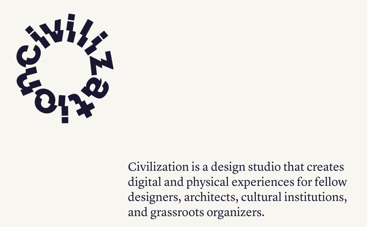 Siteinspire | Civilization